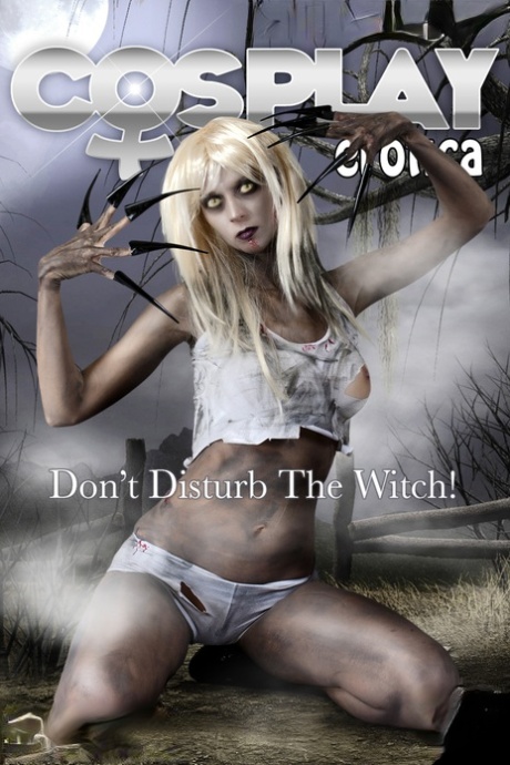 Solo model exposes her tits and ass while wearing Left 4 Dead cosplay attire