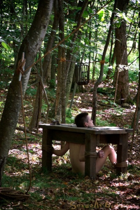 Sex slaves Darling & Hazel Hypnotic are rendered helpless out in the woods