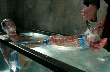 Water Bondage performed by Nadia Styles Hot Pictures