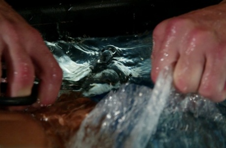 Water Bondage performed by Nadia Styles Hot Pictures