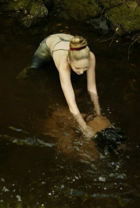 Water Bondage starring DragonLily, Venus Hot Porn