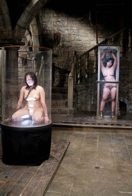 Water Bondage performed by ChynaWhite, DragonLily Nude Images