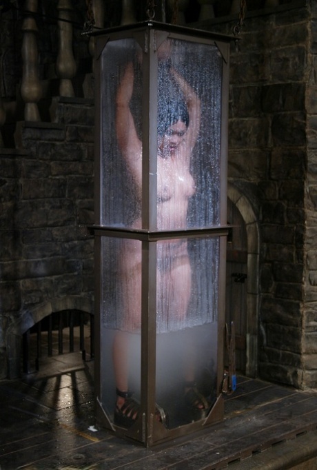 Water Bondage performed by ChynaWhite, DragonLily Nude Images