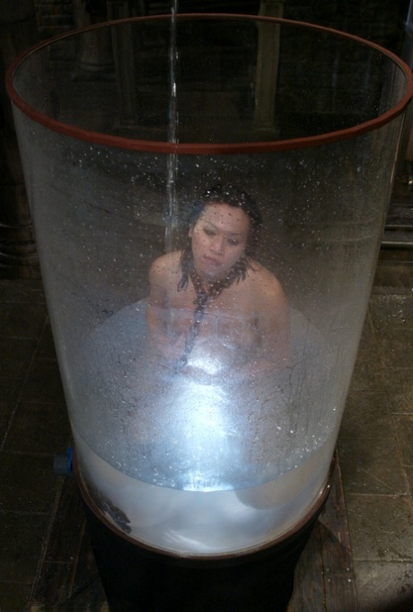 Water Bondage performed by ChynaWhite, DragonLily Nude Images