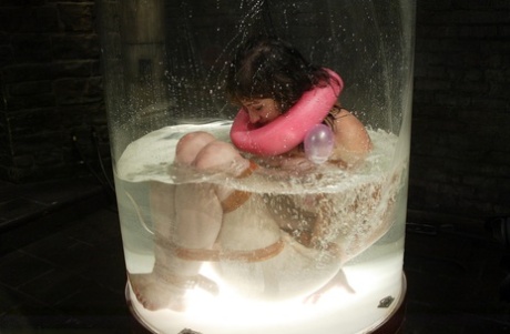 Water Bondage performed by Stacey Stax Sex Pictures