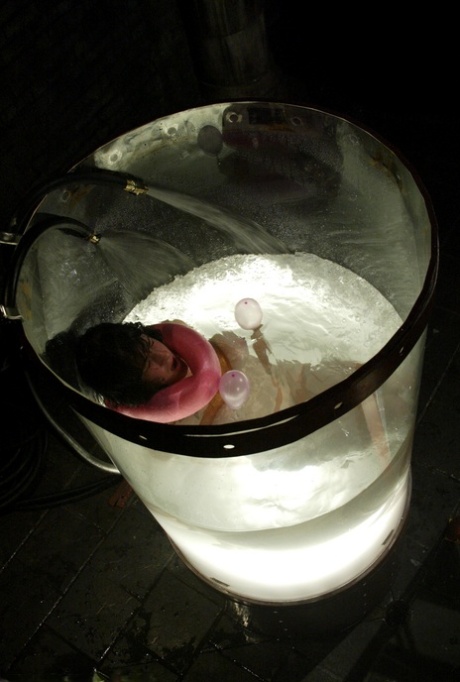 Water Bondage performed by Stacey Stax Sex Pictures