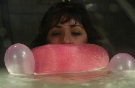 Water Bondage performed by Stacey Stax Sex Pictures