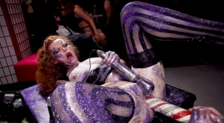 Young & mature sluts with big boobs get banged in a wild BDSM threesome