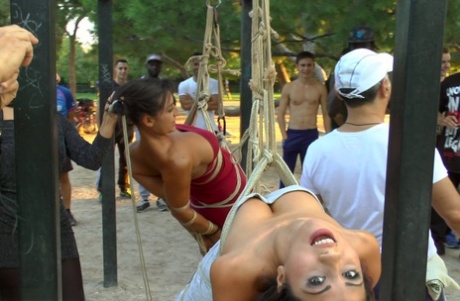 Public Disgrace performed by Coral Joice, Julia De Lucia XXX Photos