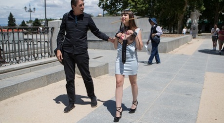 Public Disgrace featuring Luna Rival, Steve Holmes Hot Pictures
