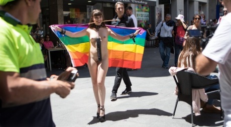 Public Disgrace featuring Luna Rival, Steve Holmes Hot Pictures