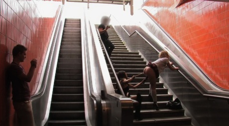 Public Disgrace featuring Uma Masome, Zenza Raggi XXX Images