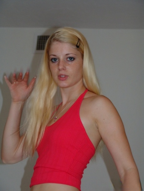 Cute American Charlotte Stokely shows off her round ass and enjoys a POV fuck