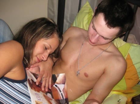 Amateur girlfriend Shantel exposes her huge tits and gets rammed hardcore