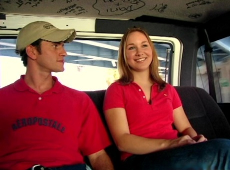 Kinky teen Mandi gets her twat rammed by a stranger in the back of a van