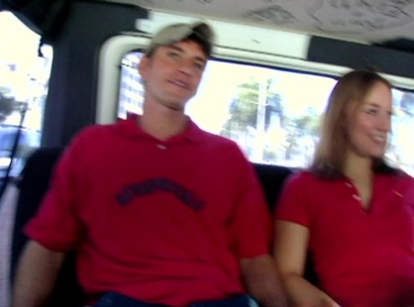 Kinky teen Mandi gets her twat rammed by a stranger in the back of a van