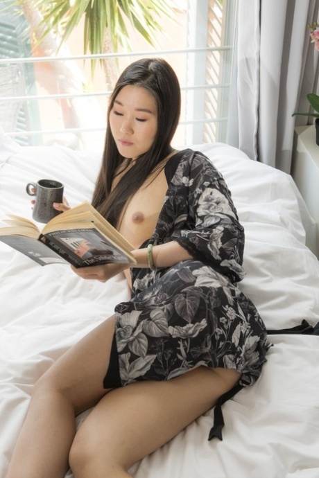Beautiful Asian mom Katana has steamy missionary sex with a black stud