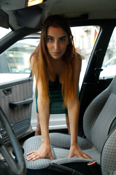 Amateur babe Aurora Morgenrote flaunts her nice boobs and hot ass in a solo