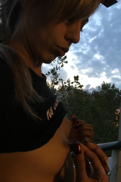 Sexy Latina babe Demi Lopez shows her perfect booty while on a vacation tour
