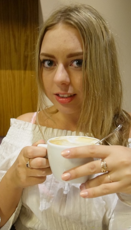 Petite amateur slut Daniela undressing and having incredible POV sex