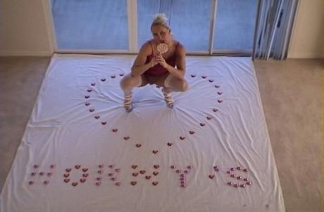 Blonde MILF with a big ass gives head and gets fucked from behind