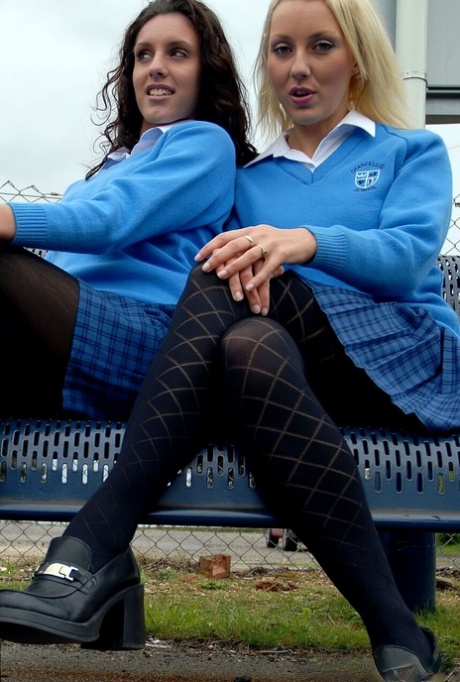 College Uniform starring Jessie B, Nicola Rocco Sex Photos