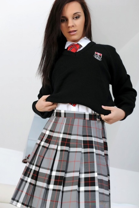 College Uniform featuring Lea Guerlin Nude Gallery